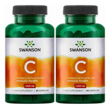 Vitamina C Swanson 180 Capsulas 1000 Mg Pack