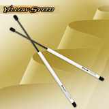 2pc White Hood Cover Lift Supports Struts Fit For Jeep G Ccb