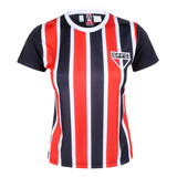 Camisa São Paulo Feminina Baby Look Change Oficial Blusinha 