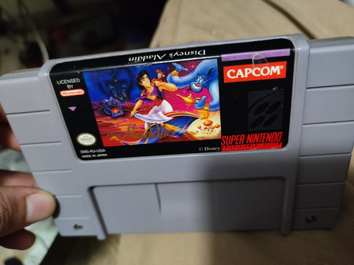 Aladdin Disney Aladino Snes Súper Nintendo Original 