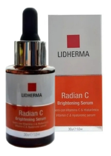 Radian C Brightening Serum Lidherma  Vitamina C Hialuronico