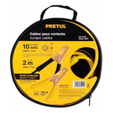 Cable Puente Batería 2mt Calibre 10 Awg  Pretul (truper)