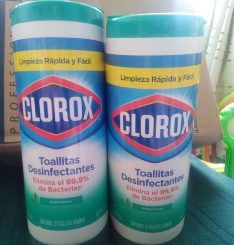 Toallitas Clorox Desinfectantes Con 35
