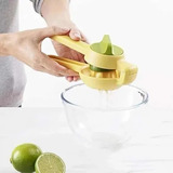 Exprimidor/jugo De Limón  Doble Mango 2 En 1