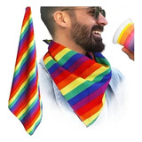 Paliacate Lgbt Bandera Pride Pañuelo Orgullo Gay Arcoiris