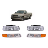 Kit Faro Cuartos Silverado Suburban 1999 2000 01 2002 Depo