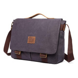 Maletín Portafolio Para Laptop De 15.6in Hombre Crossbody