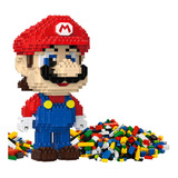 Rompecabezas 3d Super Mario Bros Armables Blockmini Bloques