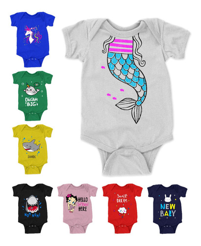 Para Bebe Mameluco Body Personalizados Diseños Exclusivos