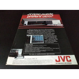 (pe055) Publicidad Clipping Videograbadora Jvc * 1988