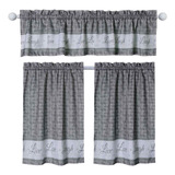 Country Gingham Check Live  Love  Laugh  Juego De Cenef...