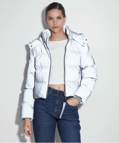 Campera Inflable Mujer Puffer Reflex