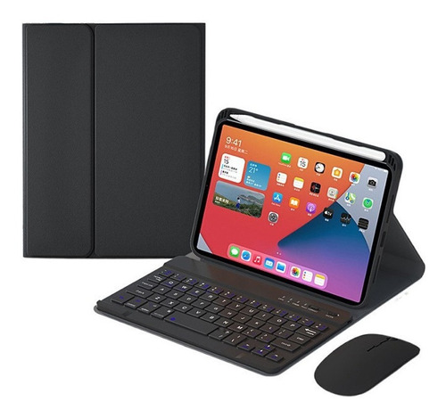 Funda De Teclado Bluetooth Con Ratón Para iPad Mini 1/2/3