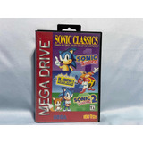 Sonic Classics Tectoy Mega Drive Com Caixa E Manual