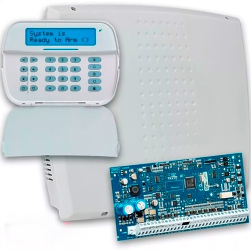 Kit Alarma Casa Dsc Neo Hs2032-hs2lcd 8 Zonas Inc. Teclado