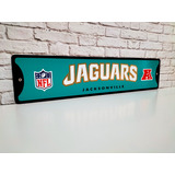 Vintage Jaguars Jacksonville Nfl Cartel De Metal 