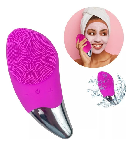 Cepillo Facial Inalámbrico Limpiador Sonic Facial Brush 