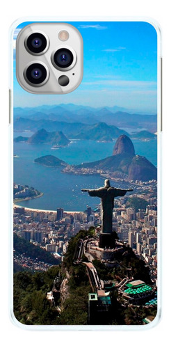 Capinha Rio De Janeiro Cristo Redentor Vista Capa Celular
