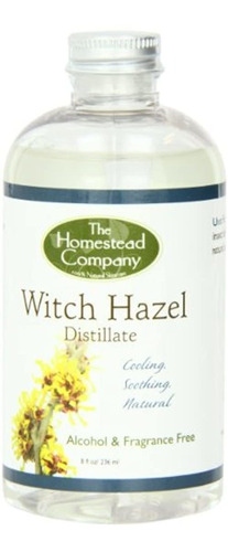 Destilado De Hamamelis Sin Alcohol Y Fragancia - 8 Oz