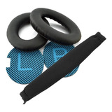 Almohadillas + Headband Para Bose Qc15 Qc25 Ae2 Ae2i Ae2w