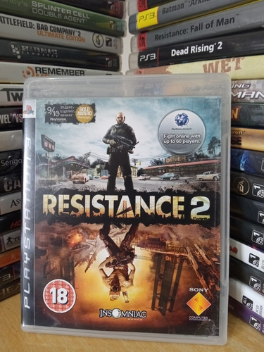 Resistance 2 .jogo Mídia Física Do Ps3