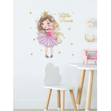 Vinil Adhesivo Decorativo Infantil Pelicula Princesa Niña