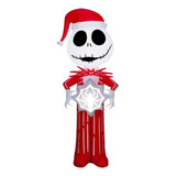 Inflable De Navidad Jack Skellington Santa Claus 1.68 M *sk