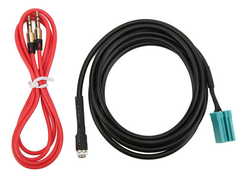 Cable Auxiliar Estéreo Para Coche Conector De 3, 5 Mm Y 6 Pi