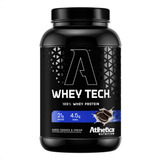 Whey Tech 100% Blend Protein 900g Atlhetica Nutrition Sabor Cookies And Cream