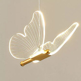 Lámpara Led De Techo Con Forma De Mariposa De Diseño Creativ