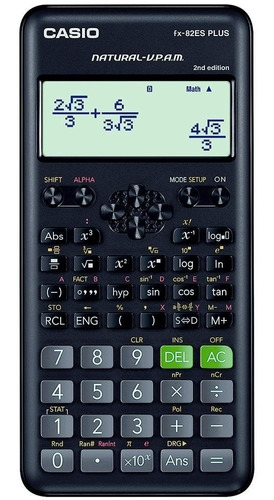 Calculadora Científica Casio Fx-82es Plus - 252 Funções