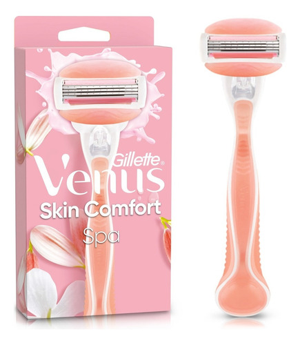 Maquina De Afeitar Gillette Venus Skin Comfort Spa 3 Hojas