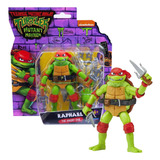 Figura Las Tortugas Ninjas - Raphael Con Accesorios