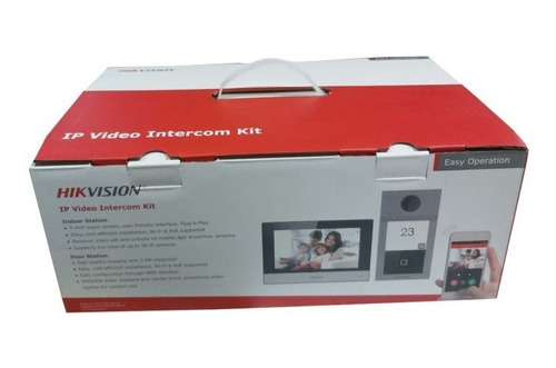 Hikvision Kit Video Portero 2mpx Wifi Tactil 7 PuLG Int/ext