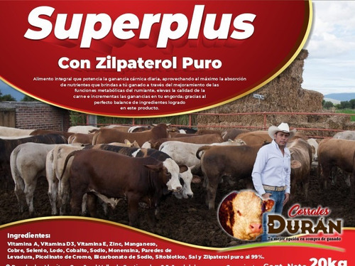 Combo Dieta De Finalización Con Superplus + Nitrógeno Cd