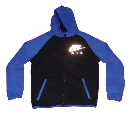 Sudadera Nike Negra Azul Negro Dama Stetica D10 100%original