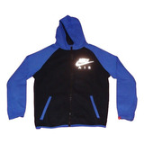 Sudadera Nike Negra Azul Negro Dama Stetica D10 100%original