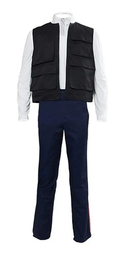 Star Wars Han Solo Traje De Chamarra De Cosplay Para Hombre