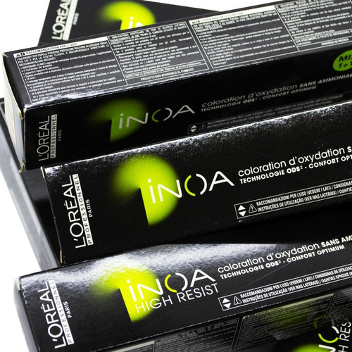 Kit Tintura Loreal Inoa X20 Unidades Sin Amoniaco Coloración