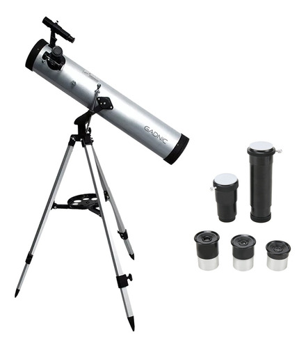 Telescopio Reflector Gadnic 700×76 Original Garantia Tripode