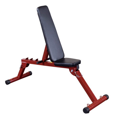 Banco Body Solid De Best Fitness Plegable Para Hacer