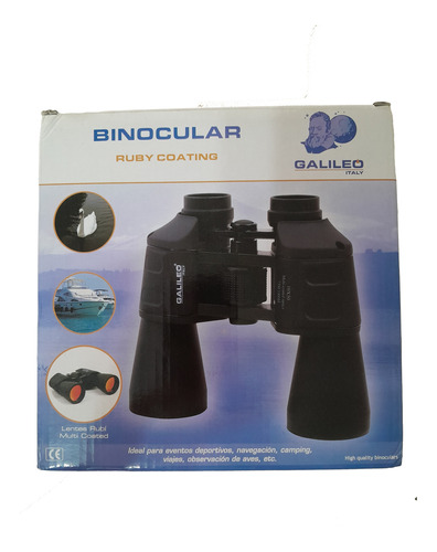 Binocular Galileo Italy 12x50,multi-coated Optics 87m/100 Om