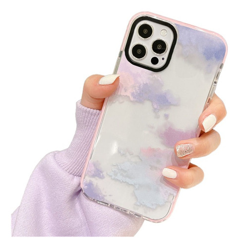 Funda Cloudy Para iPhone 7 8 Plus Xs Xr 11 12 13 14 Pro Max 