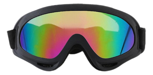 Goggles De Protección Motociclismo Lente Táctico Ajustable