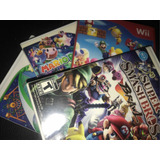 4 Videojuegos  De Mario Para Nintendo Wii