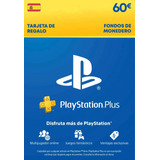Tarjeta Psn Card 60 Euros Playstation Prepago Ps4