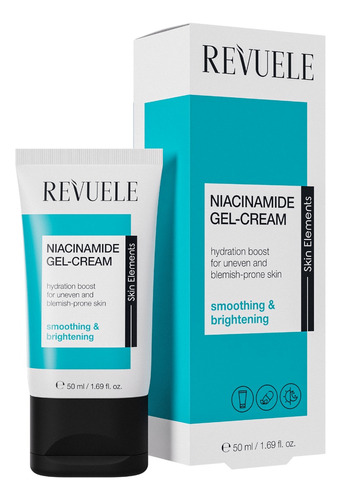 Revuele Niacinamida Gel-crema · Humectante Equilibra El Sebo Tipo De Piel Todo Tipo De Piel