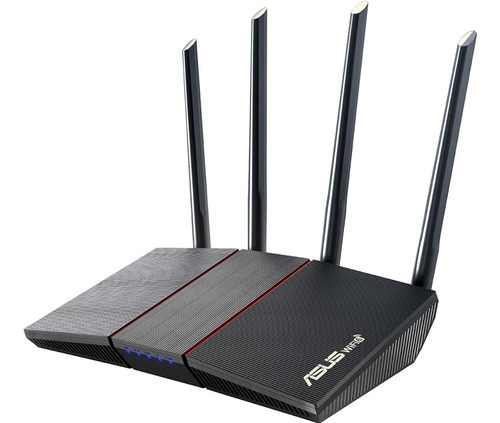 Roteador Gamer Asus Rt-ax55 Wifi 6 Dual Band Novo 