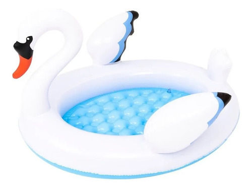 Piscina Inflable Para Niño Bebe Cisne Piso Inflable Sunclub