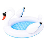 Piscina Inflable Para Niño Bebe Cisne Piso Inflable Sunclub